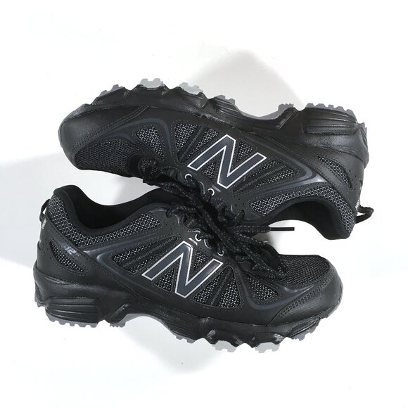 New Balance 412 v2 Trail Running Shoes Mens Size 10 4E Wide Black MTE412B2 - Picture 2 of 9